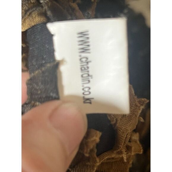 FUNKY FUN Damee Sz XL Really Cool Cut-Away Art-to-Wear Reversible Zip Jacket. Z - Picture 12 of 12